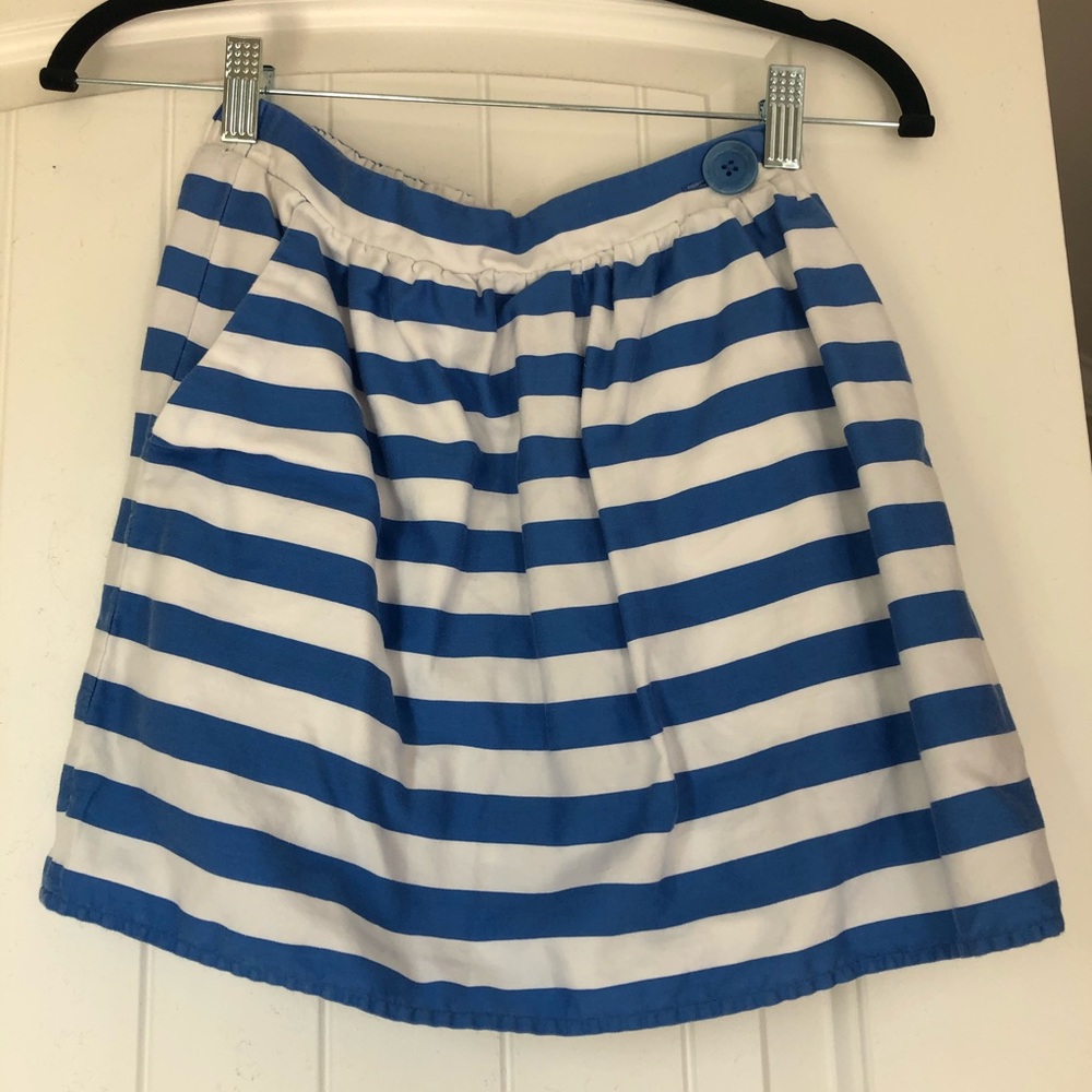 Lilly Pulitzer Blue striped skirt XS